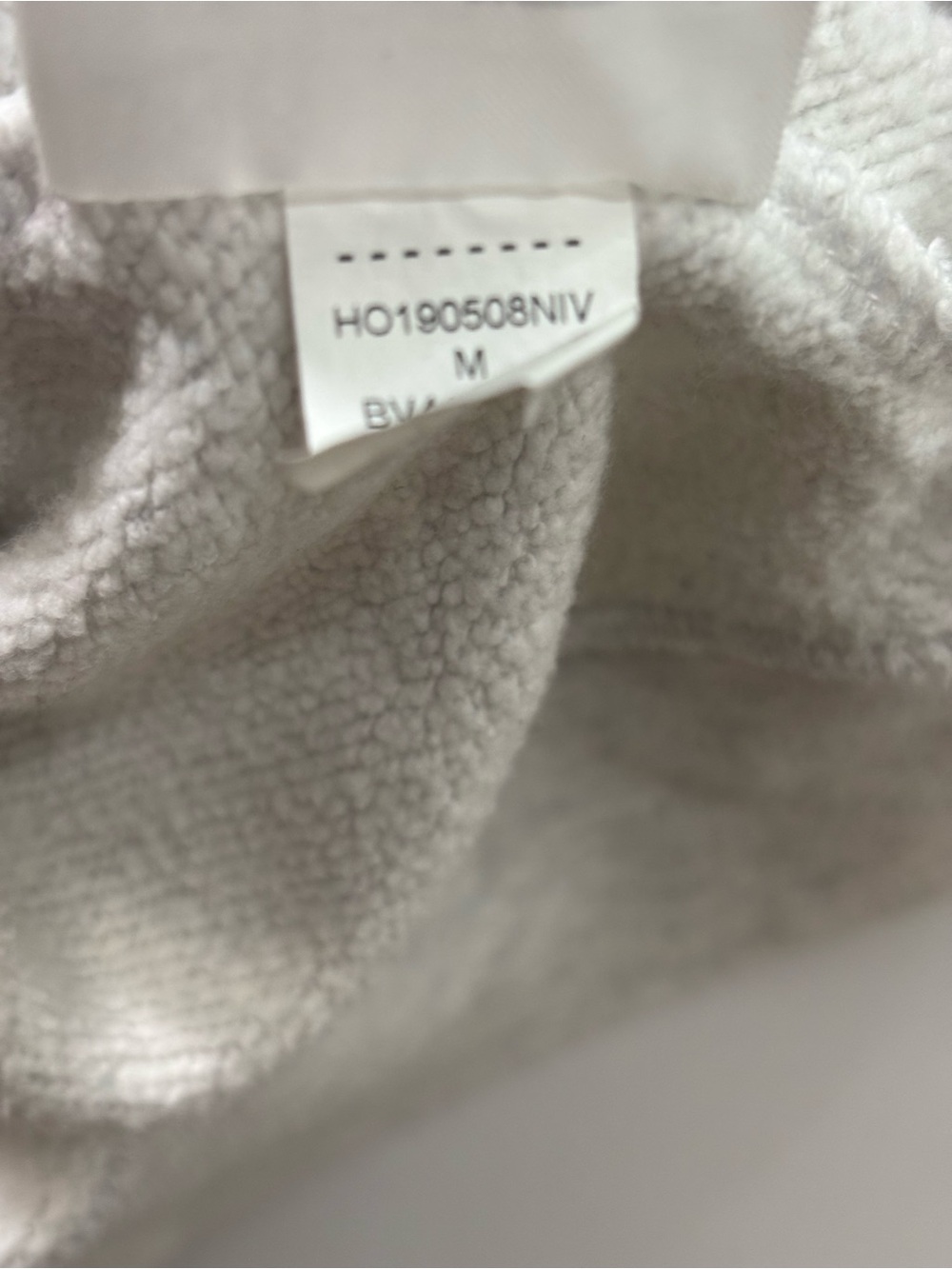 Nike‎ Sportswear Rally Fleece Hoodie Womens Size Medium Light Grey Sweatshirt - Picture 6 of 7